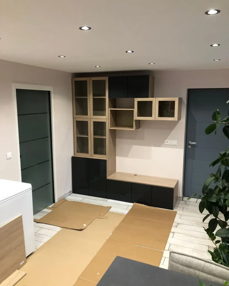 Réalisation agencement, Optimum Services, cuisiniste agenceur à Carnac